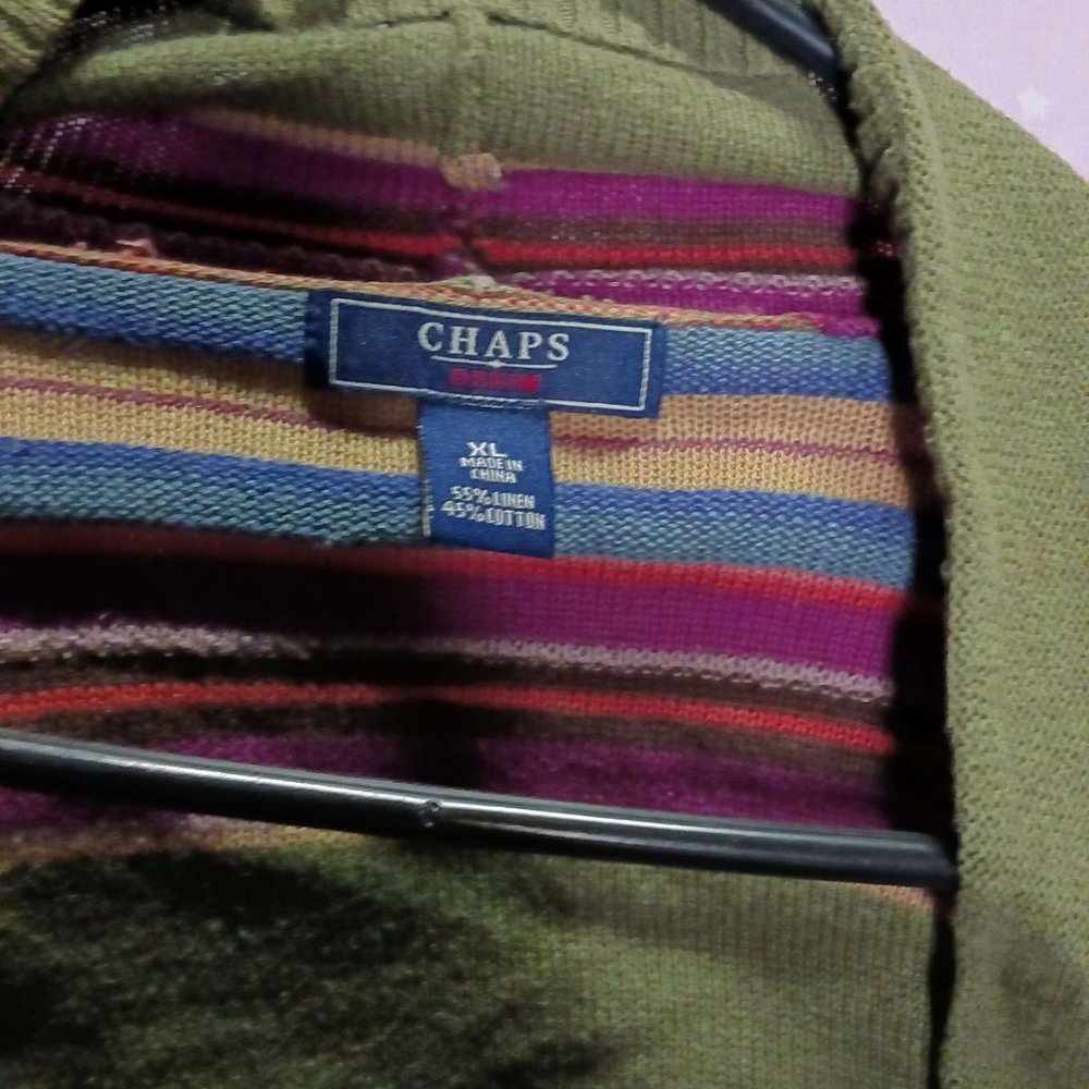 Chaps Shawl Jacket - Picture 3 of 3